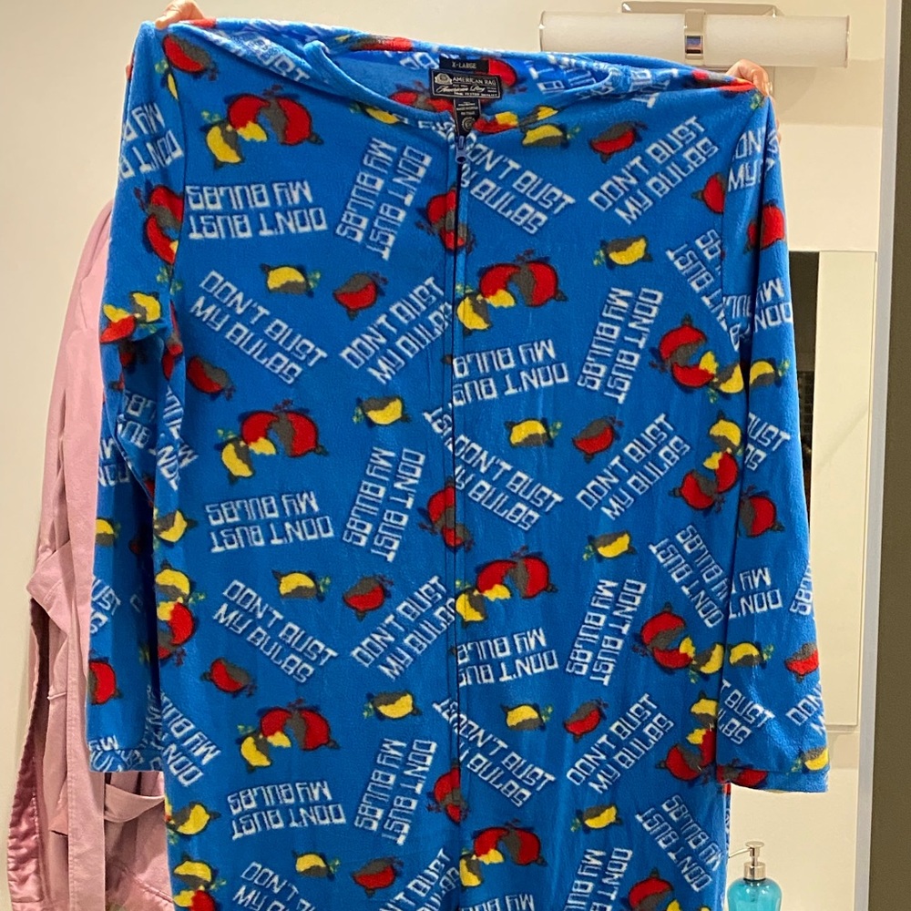 Men’s XL onesie